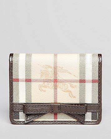 burberry wallet bloomingdales|Burberry card case for women.